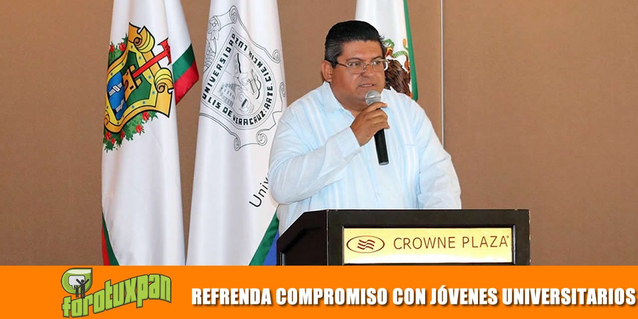 REFRENDA COMPROMISO CON JÓVENES UNIVERSITARIOS