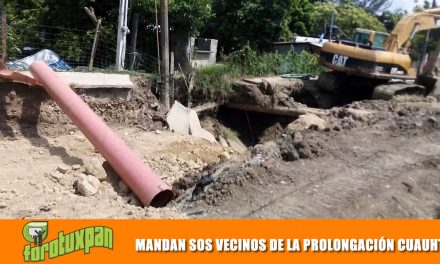 MANDAN S.O.S VECINOS DE LA PROLONGACIÓN CUAUHTÉMOC