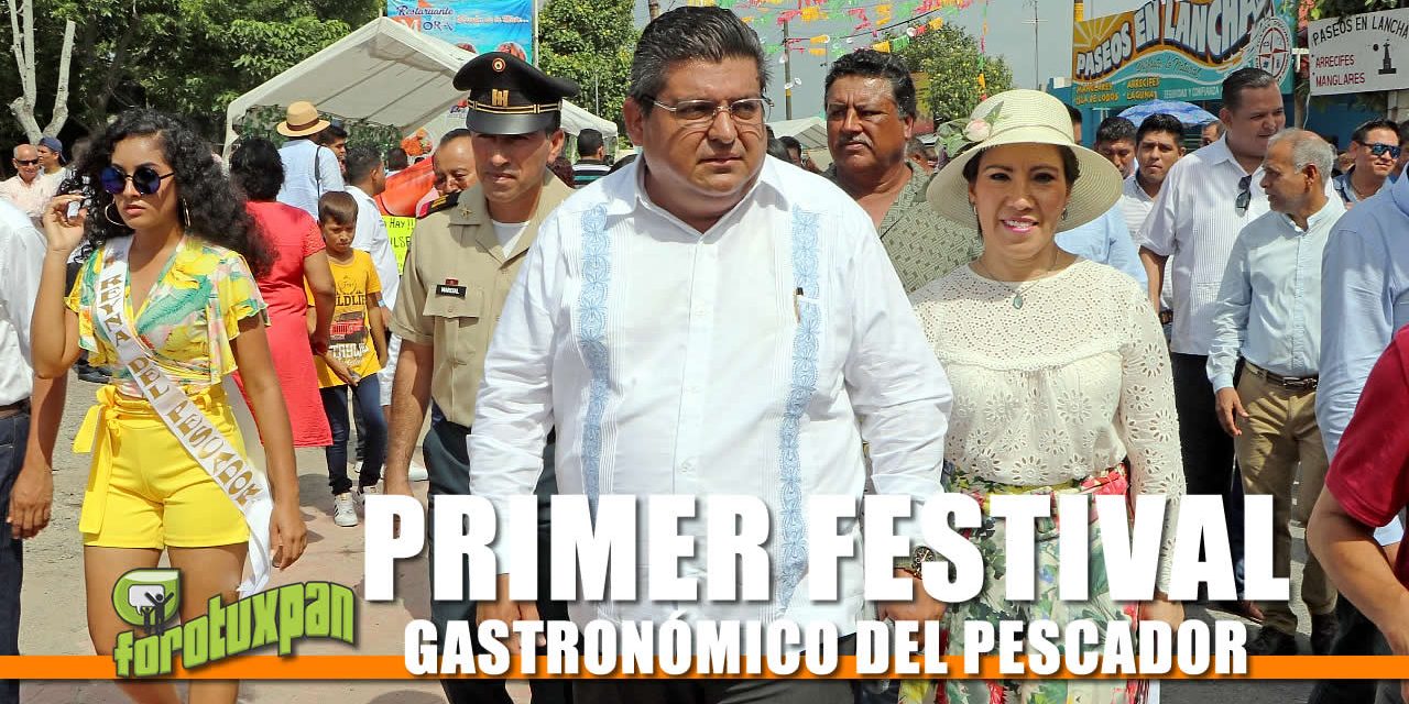 RESPALDO AL PRIMER FESTIVAL GASTRONÓMICO DEL PESCADOR