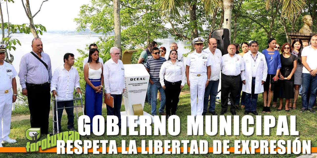 Gobierno Municipal respetuoso de la Libertad de Expresión