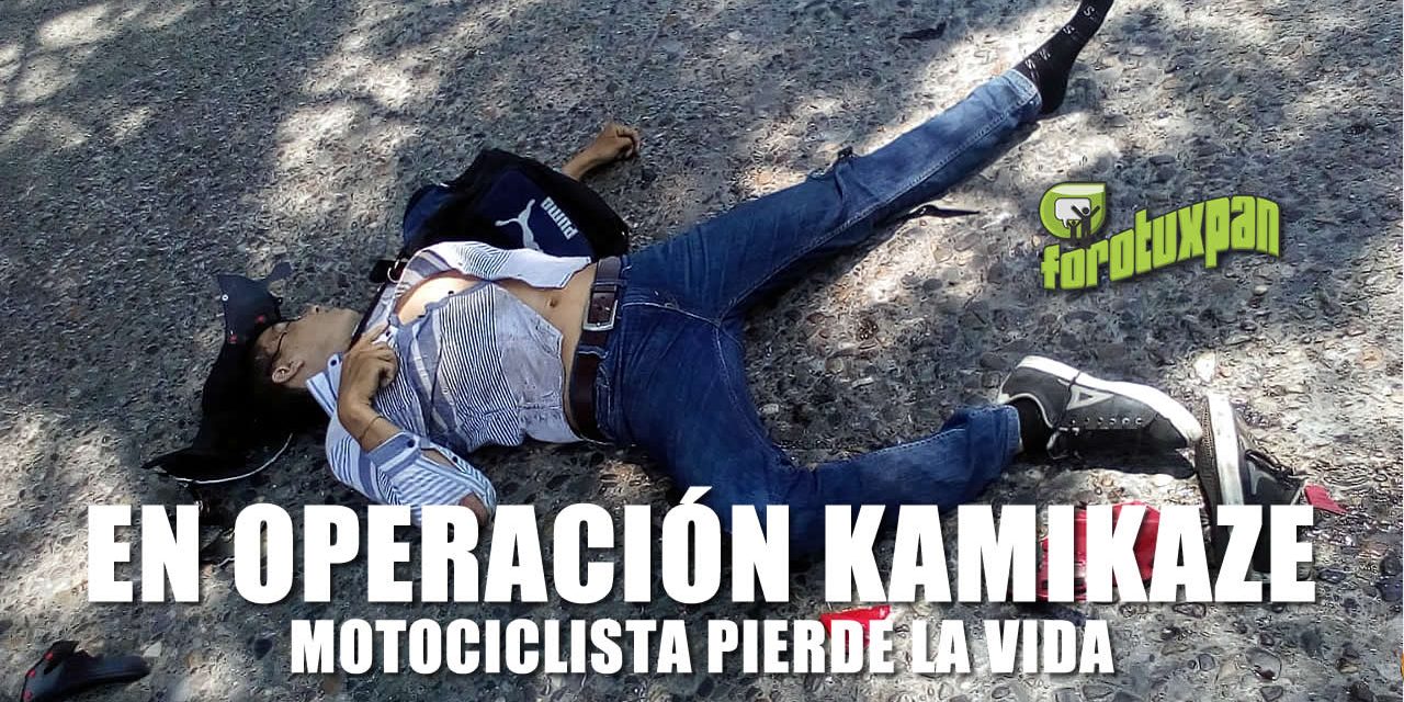En Operación Kamikaze pierde la vida un motociclista