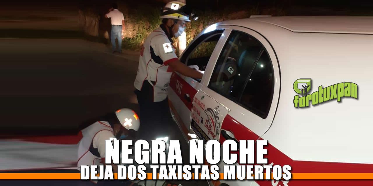Negra noche deja dos muertos