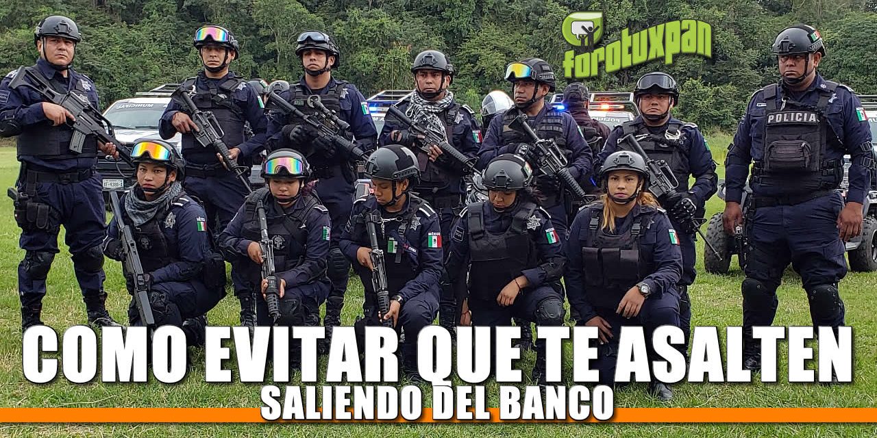 Como evitar que te asalten saliendo del banco