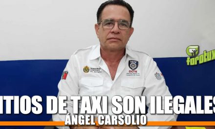 Sitios de TAXI son ilegales: Ángel Carsolio