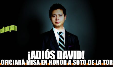 ¡ADIÓS DAVID!