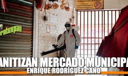 SANITIZACIÓN DEL MERCADO MUNICIPAL ENRIQUE RODRÍGUEZ CANO