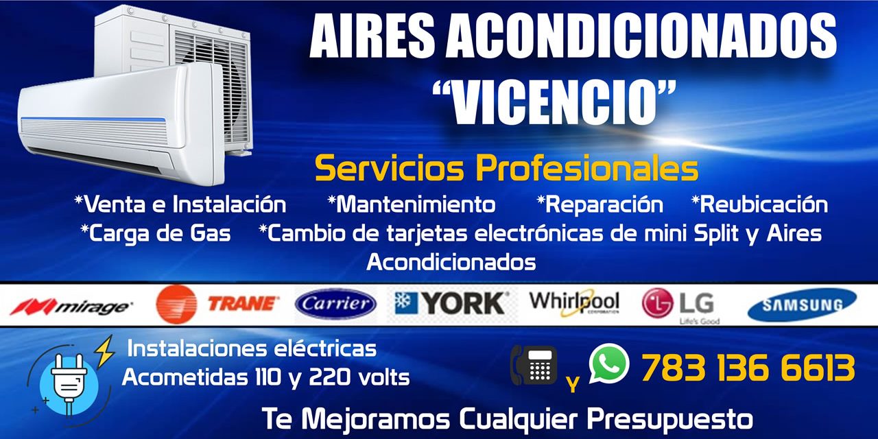 Aires Acondicionados Vicencio