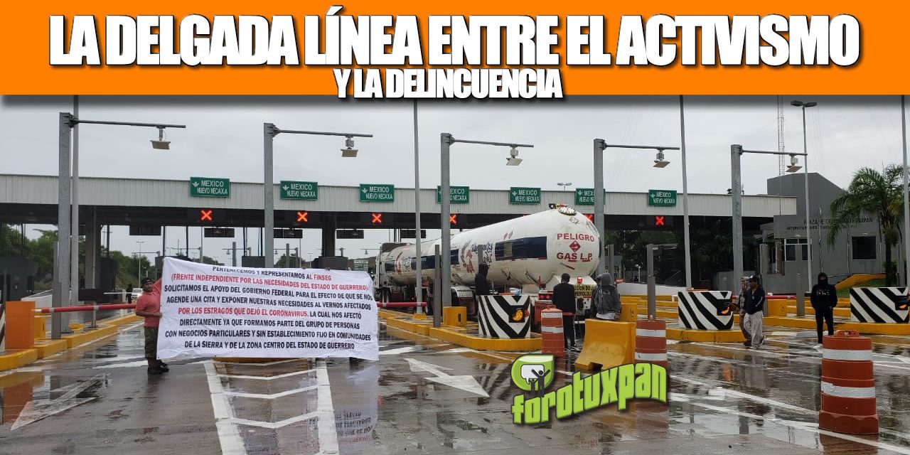 La delgada línea entre el activismo y la delincuencia