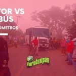 CHOCA TRACTOR VS AUTOBÚS EN PAÍSES BAJOS