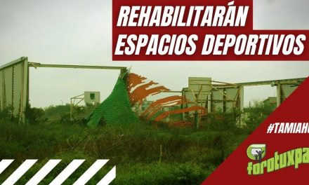 REHABILITARÁN ESPACIOS DEPORTIVOS
