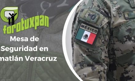 Mesa de Seguridad en Amatlán Veracruz
