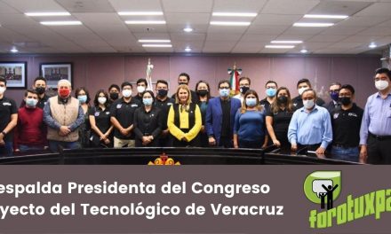Respalda Presidenta del Congreso proyecto del Tecnológico de Veracruz
