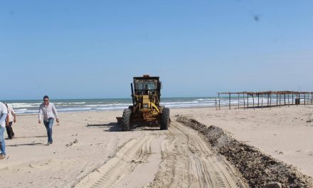 Tamiahua: Se rehabilitan los accesos a la playa