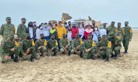 Exitosa jornada de limpieza de playas en Tuxpan