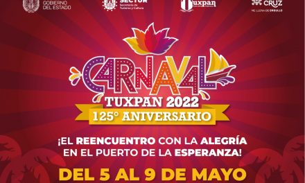 Tuxpan celebrará su Carnaval del 5 al 9 de mayo; será “El Reencuentro con la Alegría en el Puerto de la Esperanza”
