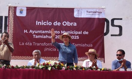 “Con hechos estamos transformando Tamiahua”: Lupita Rodríguez