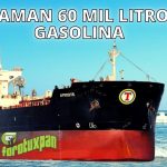 Derraman 60 mil litros de gasolina en las costas tuxpeñas