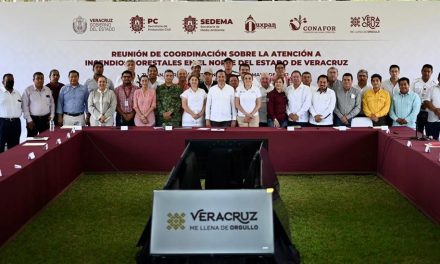 Lupita Rodríguez, asistió a reunión de trabajo encabezada por el Gobernador de Estado Cuitláhuac García Jiménez