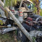 Trailer se sale de la PISTA