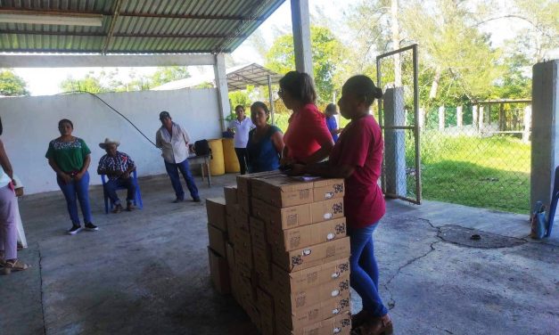 Tamiahua: Continúan la entrega de desayunos fríos en coordinación con el DIF