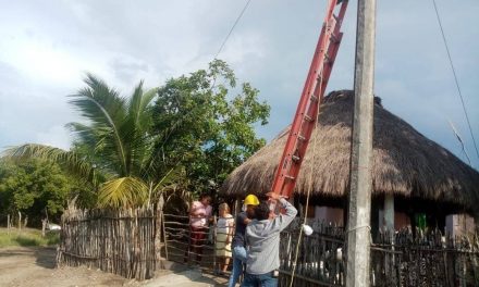 Tamiahua: Nueva luminaria y mantenimiento de focos a lámparas en Tantalamos
