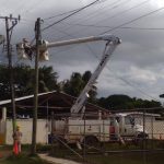 Tamiahua: CFE realiza trabajos de mantenimiento y reducción de riesgos por desastres naturales
