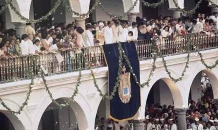 En 1975 la Reina Isabel visitó Veracruz
