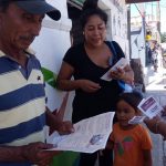 Tamiahua: Entrega de material informativo sobre los servicios del gobierno municipal
