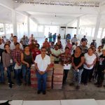 Tamiahua: Entrega de apoyos sociales en La Reforma
