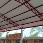 Tamiahua: Construcción de techado en escuela primaria en La Guásima