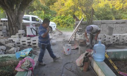 Tamiahua: Continúan los trabajos de rehabilitación de la Unidad Médica Rural #78