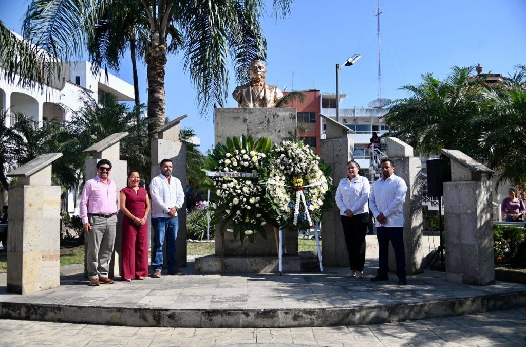 Se conmemoró el 217 Aniversario del Natalicio de Benito Juárez García, el “Benemérito de las Américas”