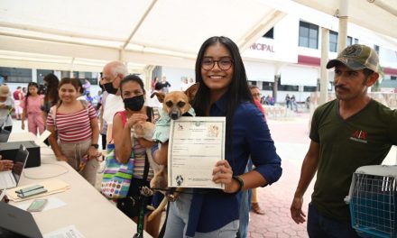 Un éxito el Primer Registro de Mascotas en Tuxpan