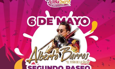 Este sábado segundo desfile y el concierto de Alberto Barros “El Titán de la Salsa”, del Carnaval Tuxpan 2023